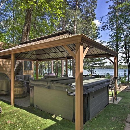 Loon Lake Lodge With Dock, Sauna And Hot Tub! Pequot Lakes 外观 照片