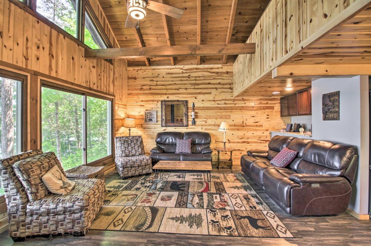 Loon Lake Lodge With Dock, Sauna And Hot Tub! Pequot Lakes 外观 照片