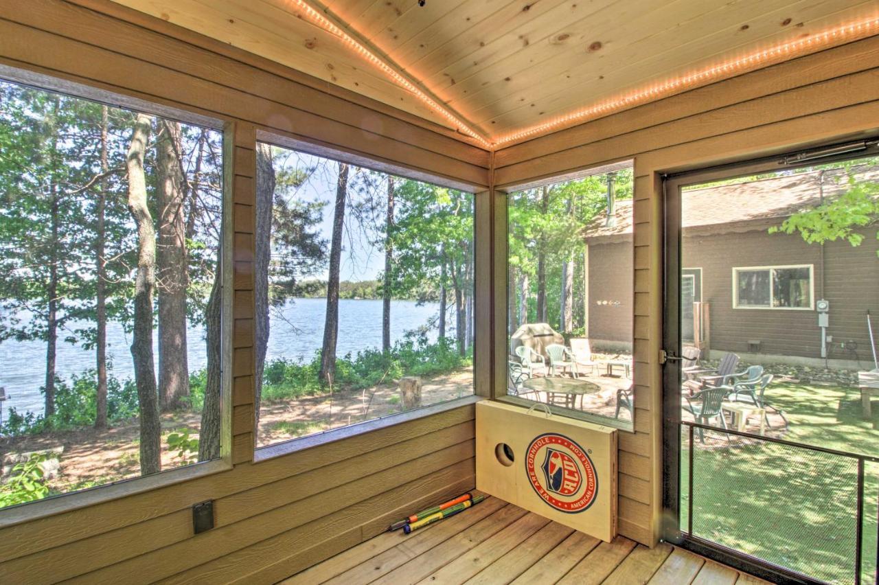 Loon Lake Lodge With Dock, Sauna And Hot Tub! Pequot Lakes 外观 照片