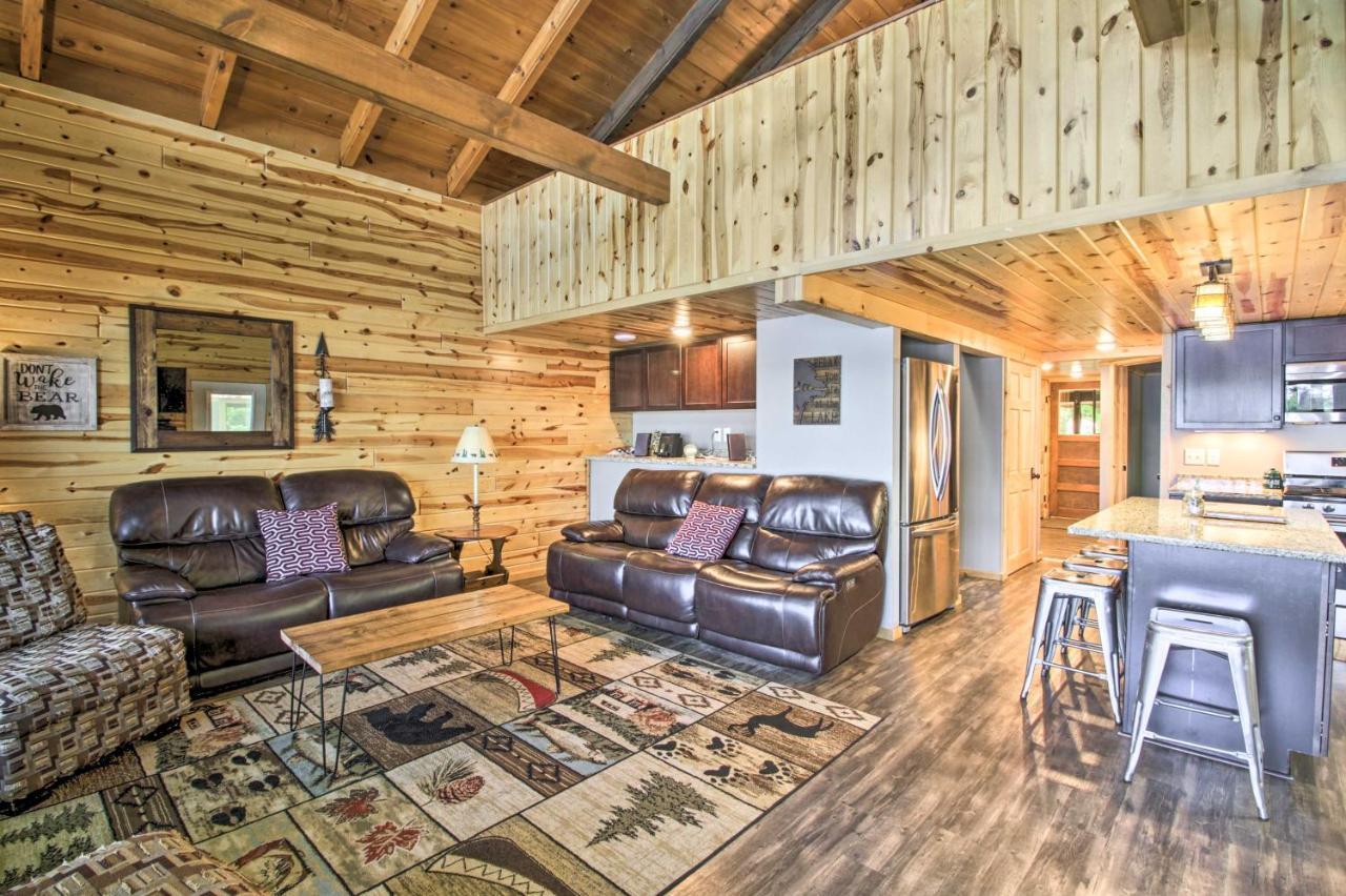 Loon Lake Lodge With Dock, Sauna And Hot Tub! Pequot Lakes 外观 照片