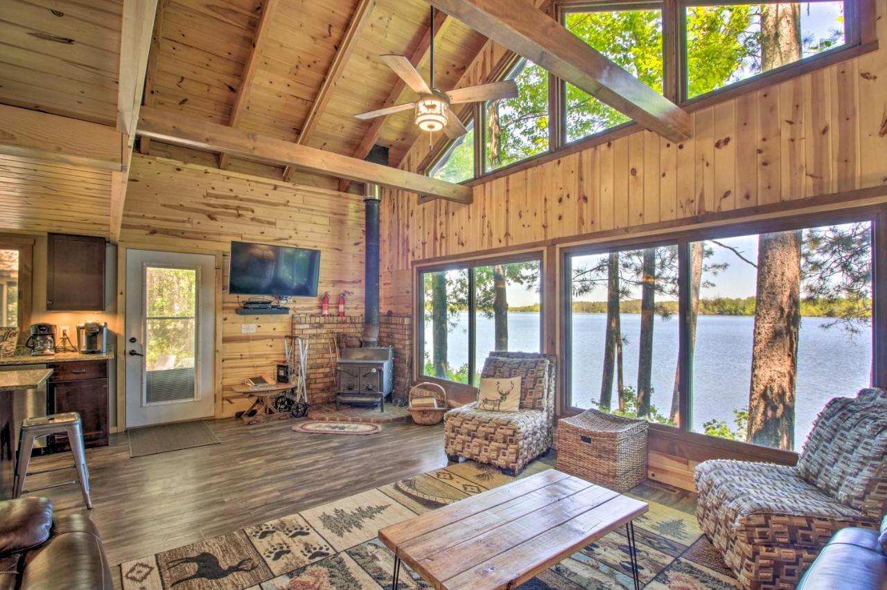 Loon Lake Lodge With Dock, Sauna And Hot Tub! Pequot Lakes 外观 照片