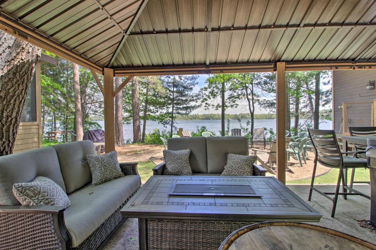 Loon Lake Lodge With Dock, Sauna And Hot Tub! Pequot Lakes 外观 照片