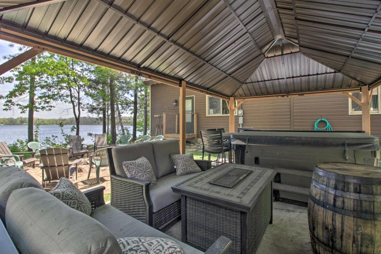 Loon Lake Lodge With Dock, Sauna And Hot Tub! Pequot Lakes 外观 照片