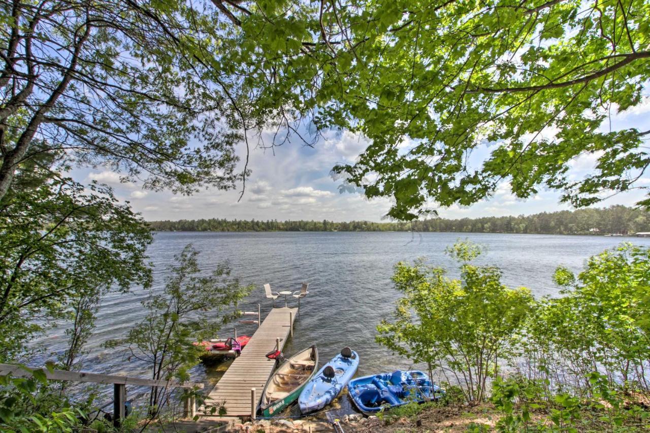 Loon Lake Lodge With Dock, Sauna And Hot Tub! Pequot Lakes 外观 照片