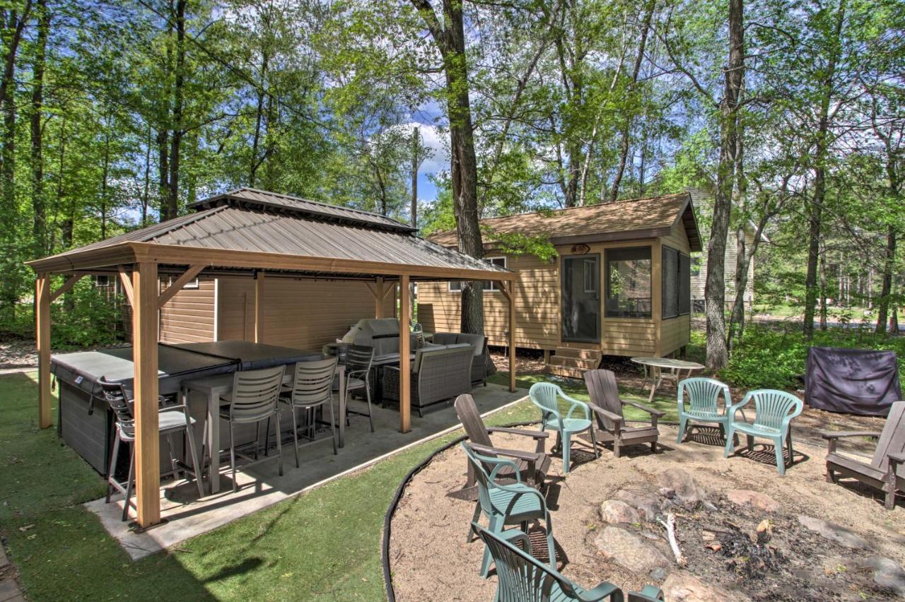 Loon Lake Lodge With Dock, Sauna And Hot Tub! Pequot Lakes 外观 照片