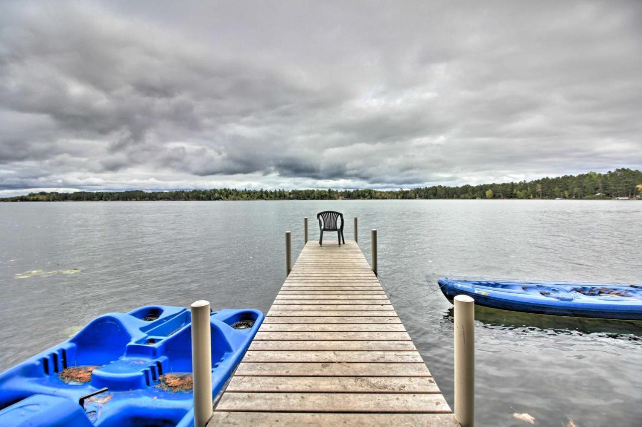 Loon Lake Lodge With Dock, Sauna And Hot Tub! Pequot Lakes 外观 照片